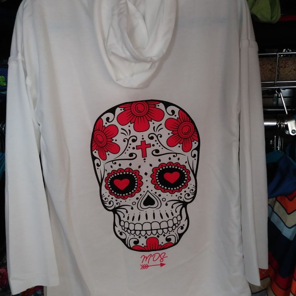 SUGAR SKULL PULL OVER HOODIE